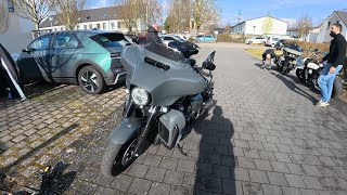Harley Davidson Street Glide Fahrwerk Einbau mit den Daltons