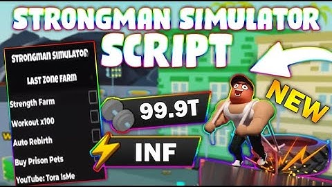 *NEW* Strongman Simulator Script (PASTEBIN 2025) ( FAST AUTOFARM , PETS , AUTO REBIRTH)
