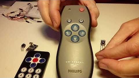 Setup telecomando TV con Arduino