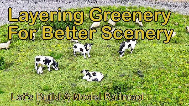 Model Scenery, Layering Foam And Static Grass (159)