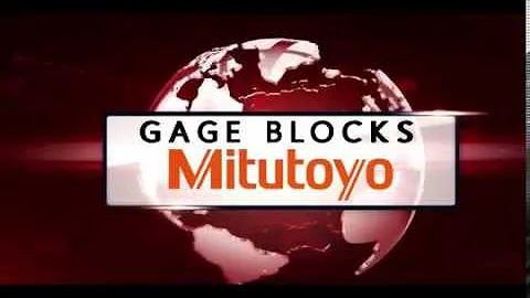 Mitutoyo Gage Blocks