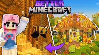 Adventure in the BEEHIVE DIMENSION! | Better Minecraft 💜