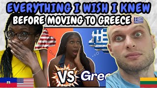 REACTION TO Everything I Wish I Knew Before Moving to Greece 🇬🇷