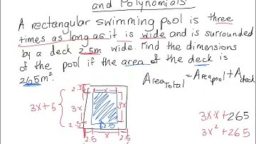 Area Problems and Polynomials