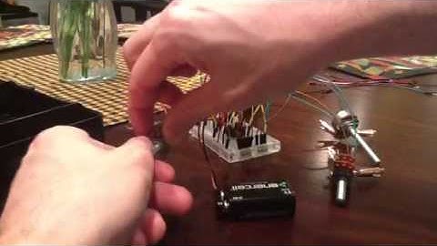 Atari Punk Console on a Breadboard