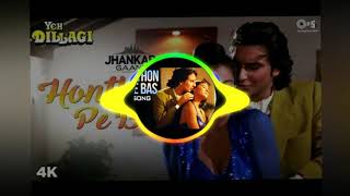 Hothon Pe Bas | Bass Boosted | Yeh Dillagi | Saif Ali Khan | Kajol | Lata Mangeshkar | Kumar Sanu