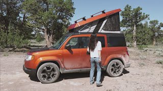 introducing my mini car camper | 4WD popup tent