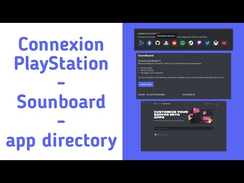Connexion PlayStation - Sounboard - App directory | actu discord