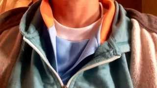 ドンキホーテ 半袖 パーカー グラデーション柄