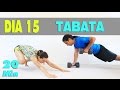 TABATA 20 minutos cardio HIIT en casa | Día 15 TONIFICATE | MalovaElena