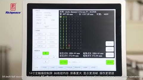 Richpeace Automatic Large Area Bar Tacking Machine Two Heads Light Duty Sewing Sewing Machine Produc