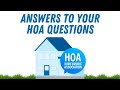 Answers to your HOA Questions