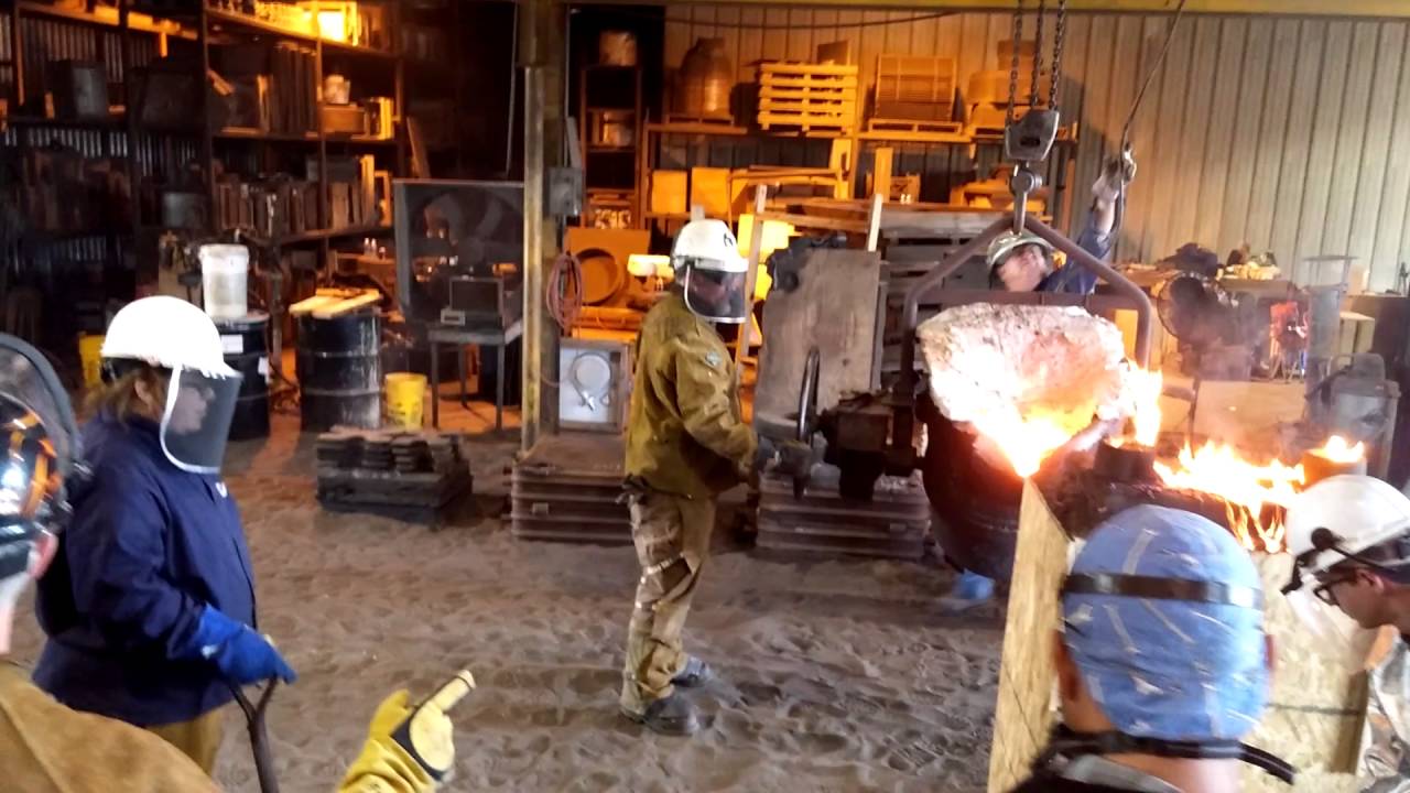 Jeremy Colbert Iron Pour 2016