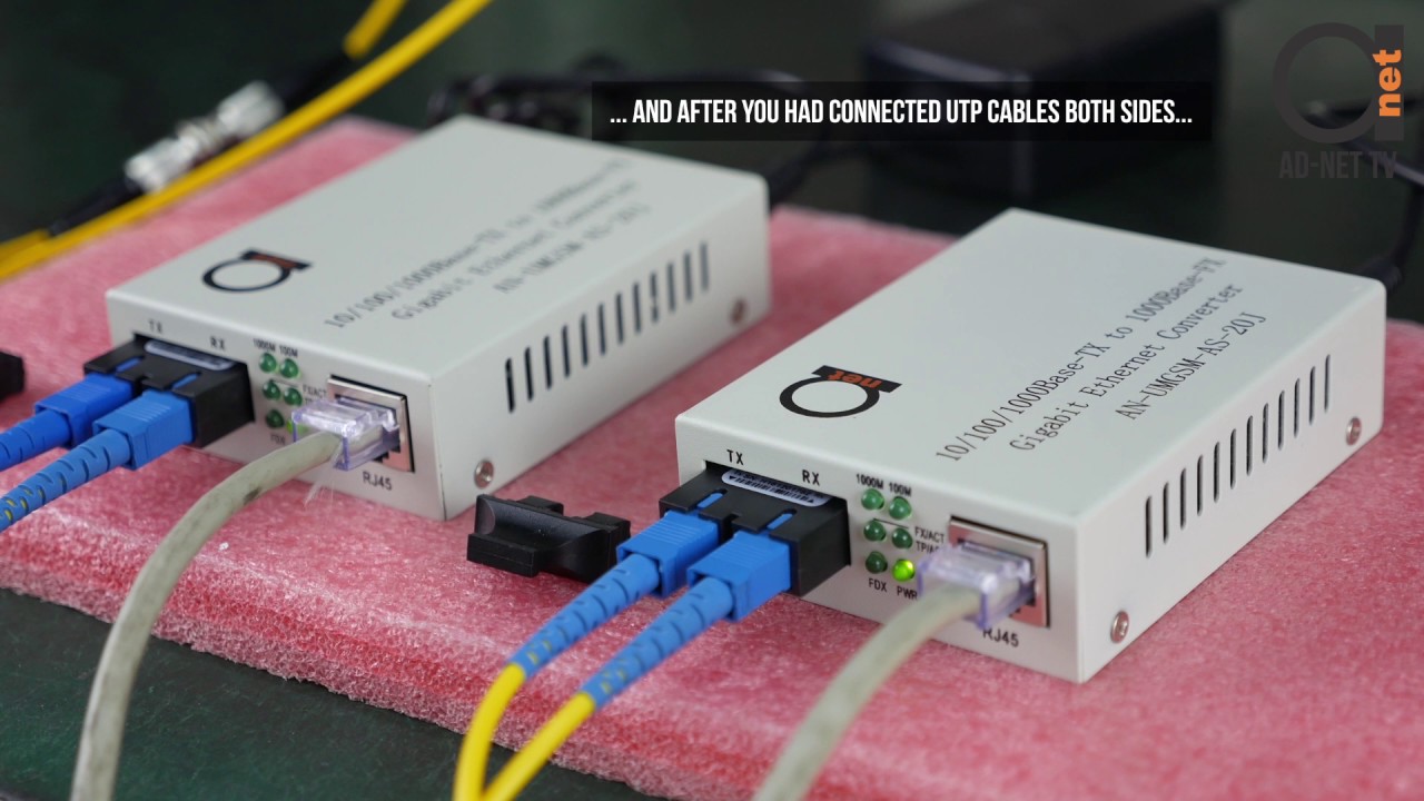 Link Loss Feature (LLF, LFP) demonstration on Fiber Media Converters