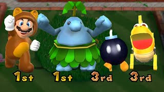 Mario Party 9 Minigame - Shy Guy Vs Kamek Vs Mario Vs Koopa Troopa