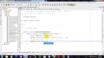 How to List Filesystem roots in Java Netbeans