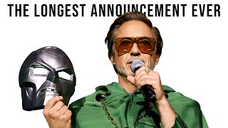 Celebrity AVENGERS DOOMSDAY: Worst Announcement Ever? Wealth