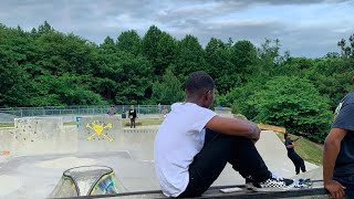 Skate park vlog