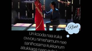 Ravi shalini ennai kollathey song...