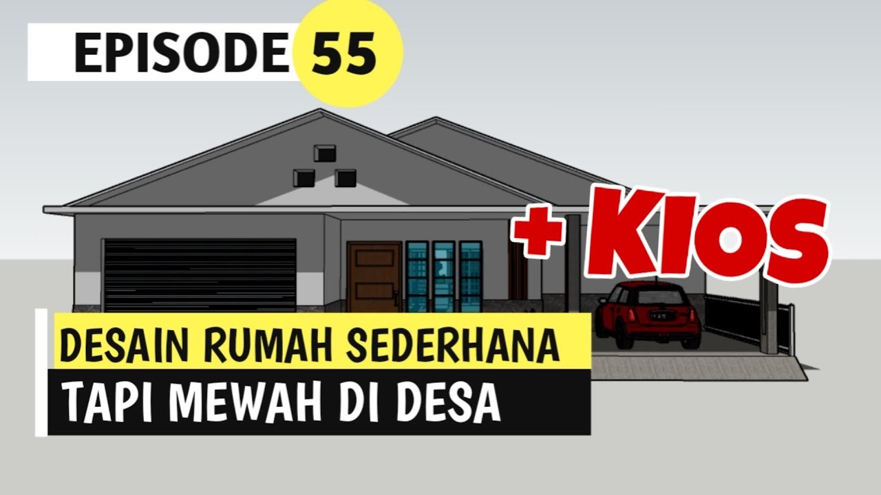 Desain Rumah Sederhana Tapi Mewah Di Desa Youtube