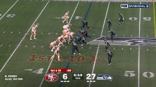 Ernest Jones Picks off Brock Purdy