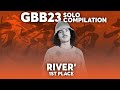 River    winners compilation  grand beatbox battle 2023 world league