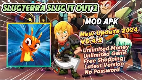 SLUGTERRA Slug it Out 2 v5.4.2 Mod Apk Unlimited Money Unlimited Gem New Update 2024