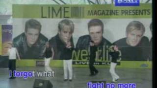 Westlife Karaoke - I don`t wanna fight