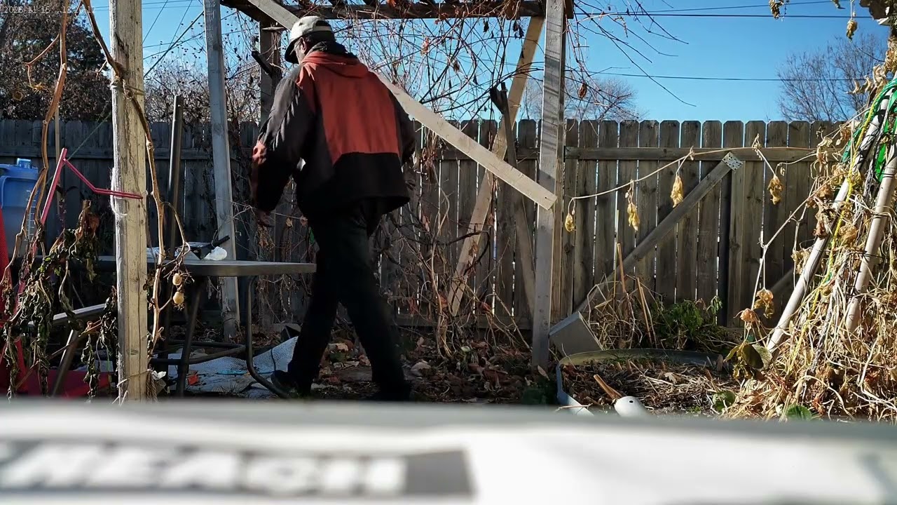 Fixing a Leaning Grape Trellis FAST (Cheap Backyard Repair Tutorial) 