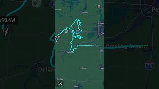 See this pilot trace ‘The Grinch’ over Ohio! So cool! #grinch #christmas #pleasesubscribe #2025