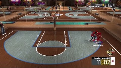 2k21 first game on a playmaking  shot creator lock take in stage