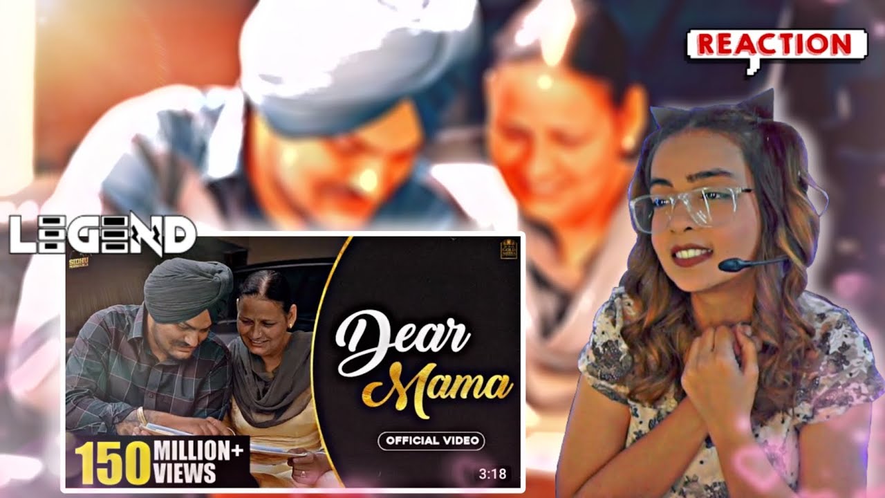 Reaction on ~ Dear Mama ~ Sidhu Moose Wala ~ The Kidd ~ Reaction Video