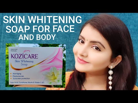 kozicare skin whitening soap review | anti Aging bath soap | RARA |