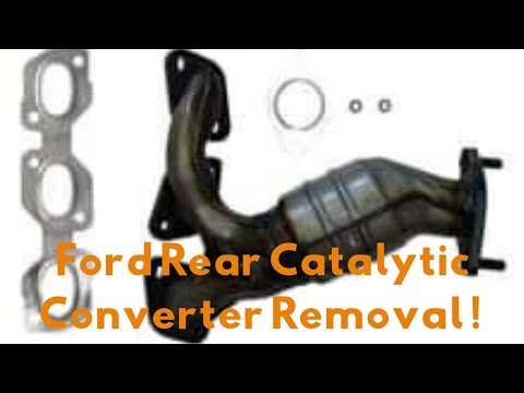 Ford Escape Catalytic Converter Removal - abooksi