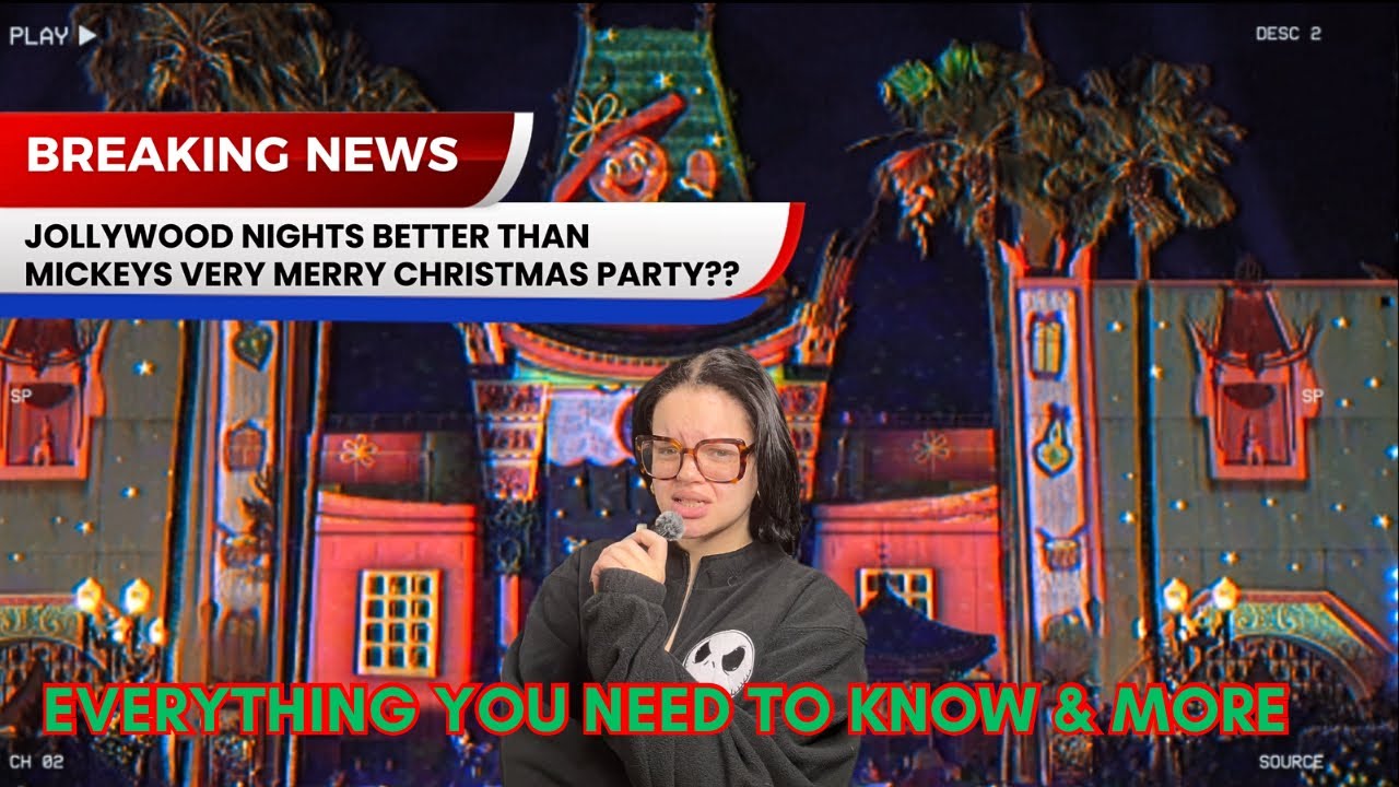  🎄Disney’s JOLLYWOOD NIGHTS 2025 – Everything You NEED to Know (Food, Entertainment, & More!) 