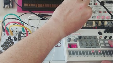 #cre8audio #korgvolca #eurorack Modular/Volca synthjam. Just for fun.