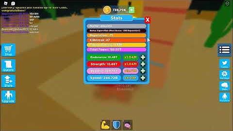 Getting SSS-Class!! (ROBLOX Super Power Fighting Simulator!!)