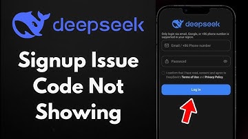 Fix Deepseek AI Sign Up Problem: Verification Code Not Showing Up!