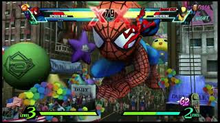 Ultimate Marvel vs. Capcom 3: Sentinel Domination &amp; Spider-Man Combos! (Competitive Gameplay)