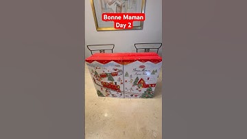 Day 2 Bonne Maman Advent Calendar #holidayswithyoutube