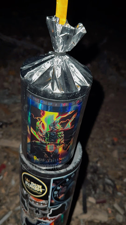 4” GOD OF THUNDER STROBE #fireworks #thunder #pyro #thor