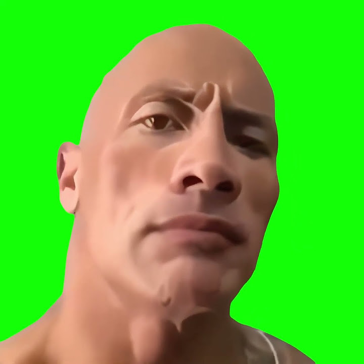 The Rock "Eyebrow Raise" (Green Screen Memes) 🟢 YouTube