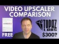 FREE vs. PAID Video Upscaling: Video2X vs. Topaz Video AI Explained 🎥