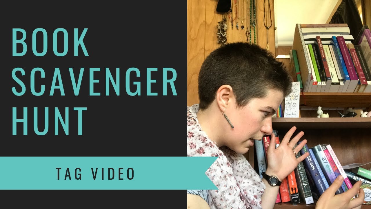 Bookshelf Scavenger Hunt challenge YouTube