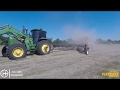 Raking and Baling Hay at the Same Time! Rake and Bale One Pass