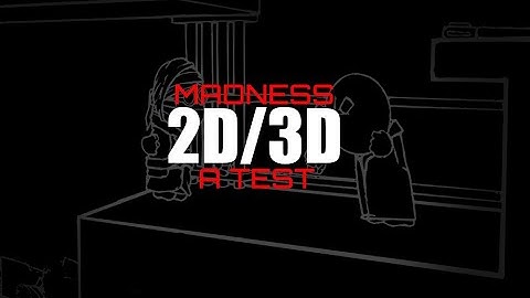 Madness: 2d/3d Test