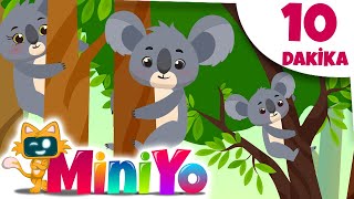 Koala Şarkısı + Daha Fazla Çocuk Şarkısı | Miniyo