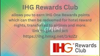 Go to IHG Rewards Club know and win the most rewards https://ihg.hmxg.net/1rkzZz