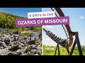 Road trip through the ozarks of missouri  4 day adventure itinerary