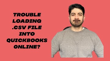 Fixing a common error with CSV files and QuickBooks Online